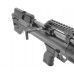 Пневматическая винтовка Krugergun Снайпер 5.5 мм Буллпап (420 мм, резервуар 510, взвод передний, редуктор, пластик)