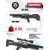 Пневматическая винтовка Krugergun Снайпер 5.5 мм Bullpup (500 мм, редуктор, взвод передний, пластик, резервуар 510)