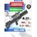 Пневматическая винтовка Krugergun Снайпер 6.35 мм Буллпап (420 мм, резервуар 510, взвод передний, редуктор, пластик)