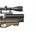Пневматическая винтовка Krugergun Снайпер 6.35 мм Буллпап (300 мм, редуктор, высокий мостик, передний взвод, дерево)
