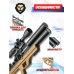 Пневматическая винтовка Krugergun Снайпер 6.35 мм Буллпап (420 мм, 510 резервуар, редуктор, взвод передний, дерево)