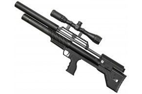 Пневматическая винтовка Krugergun Снайпер Буллпап 5.5 мм (500 мм, редуктор, пластик, резервуар 510)