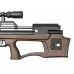 Пневматическая винтовка Krugergun Снайпер 5.5 мм Буллпап (500 мм, редуктор, дерево, резервуар 510)