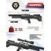 Пневматическая винтовка Krugergun Снайпер 6.35 мм Bullpup (500 мм, редуктор, взвод передний, пластик, резервуар 510)