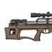 Пневматическая винтовка Krugergun Снайпер 6.35 мм Буллпап (580 мм, резервуар 510, прямоток, дерево)