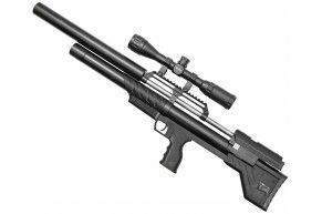 Пневматическая винтовка Krugergun Bullpup Снайпер 6.35 мм (580 мм, 510 резервуар, пластик, редуктор)