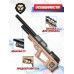 Пневматическая винтовка Krugergun Снайпер Буллпап 6.35 мм (580 мм, резервуар 510, редуктор, передний взвод, дерево)