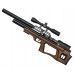 Пневматическая винтовка Krugergun Снайпер Буллпап 6.35 мм (580 мм, резервуар 510, редуктор, передний взвод, дерево)