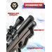Пневматическая винтовка Krugergun 4.5 мм Снайпер Буллпап (300 мм, редуктор, деревянная)