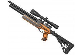 Пневматическая винтовка Ataman M2R 786 Ultra Compact RB SL (6.35 мм, оранжевая, ламинат, складная)