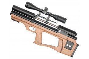 Пневматическая винтовка Krugergun Снайпер 5.5 мм Буллпап (300 мм, прямоток, дерево)