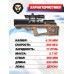 Пневматическая винтовка Krugergun Снайпер 6.35 мм Буллпап (300 мм, прямоток, передний взвод, дерево)