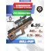 Пневматическая винтовка Krugergun Снайпер Буллпап 6.35 мм (300 мм, прямоток, высокий мостик, передний взвод, дерево)