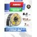 Барабанный магазин Agioso 5.5 мм мини смещенный с проточкой (15 мм, 7 пуль, VL-12, VL-21, Дубрава, Ibon, FX)