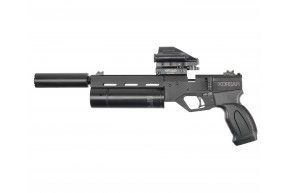 Пневматический пистолет Krugergun Корсар 4.5 мм (PCP, 180 мм, редуктор, d42, с манометром)