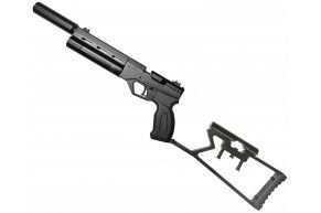 Пневматический пистолет Krugergun Корсар 4.5 мм (PCP, 180 мм, редуктор, d32, с манометром, с прикладом)
