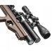 Пневматическая винтовка Krugergun Снайпер 5.5 мм Буллпап (300 мм, редуктор, регулируемый тыльник, высокий мостик, передний взвод, дерево)