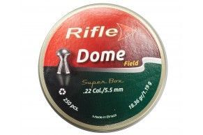 Пули пневматические Rifle Field Series Dome 5.5 мм (250 шт, 1.19 грамм)