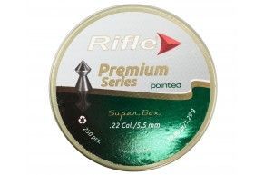 Пули пневматические Rifle Premium Series Pointed 5.5 мм (250 шт, 1.29 грамм)