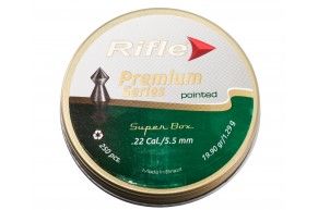 Пули пневматические Rifle Premium Series Pointed 5.5 мм (250 шт, 1.29 грамм)