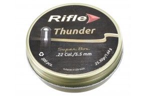 Пули пневматические Rifle Premium Series Thunder 5.5 мм (200 шт, 1.64 грамм)