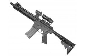Пневматическая винтовка Crosman R1 Full Auto Black 4.5 мм (AR-15)