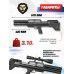 Пневматическая винтовка Krugergun Снайпер Буллпап 4.5 мм (420 мм, резервуар 510, редуктор, пластик)