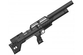 Пневматическая винтовка Krugergun Снайпер 4.5 мм Bullpup (500 мм, редуктор, взвод передний, пластик, резервуар 510)