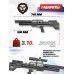 Пневматическая винтовка Krugergun Снайпер 4.5 мм Bullpup (500 мм, редуктор, взвод передний, пластик, резервуар 510)