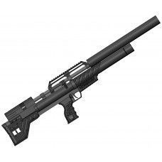 Пневматическая винтовка Krugergun Bullpup Снайпер 4.5 мм (580 мм, 510 резервуар, передний взвод, пластик, редуктор)