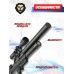 Пневматическая винтовка Krugergun Bullpup Снайпер 4.5 мм (580 мм, 510 резервуар, пластик, редуктор)