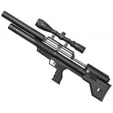 Пневматическая винтовка Krugergun Снайпер 4.5 мм Bullpup (500 мм, редуктор, пластик, резервуар 510)