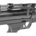 Пневматическая винтовка Krugergun Снайпер Буллпап 4.5 мм (300 мм, прямоток, стандартный мостик, пластик, передний взвод)