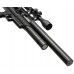 Пневматическая винтовка Krugergun Снайпер 6.35 мм Буллпап (580 мм, прямоток, передний взвод, резервуар 510, пластик)