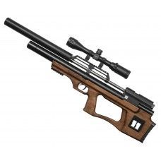 Пневматическая винтовка Krugergun Снайпер 5.5 мм Bullpup (500 мм, прямоток, дерево, резервуар 510)