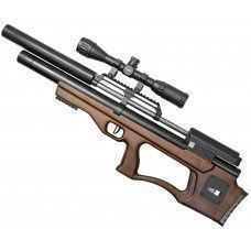 Пневматическая винтовка Krugergun Снайпер 5.5 мм Bullpup (500 мм, прямоток, дерево, резервуар 510)