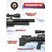 Пневматическая винтовка Krugergun Снайпер 6.35 мм Bullpup (500 мм, прямоток, взвод передний, пластик, резервуар 510)
