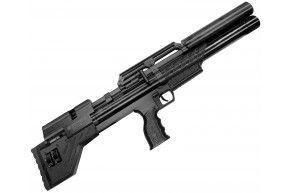 Пневматическая винтовка Krugergun Снайпер Буллпап 5.5 мм (420 мм, прямоток, передний взвод, резервуар 510, пластик)