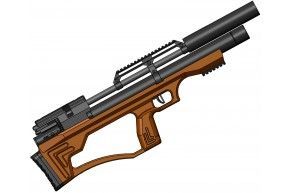 Пневматическая винтовка Krugergun Снайпер Буллпап 4.5 мм (420 мм, резервуар 430, дерево L, прямоток)