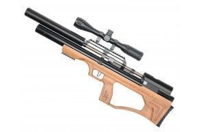 Пневматическая винтовка Krugergun Снайпер 6.35 мм Bullpup (500 мм, прямоток, взвод передний, дерево L, резервуар 510)