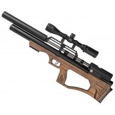 Пневматическая винтовка Krugergun Снайпер 6.35 мм Bullpup (500 мм, прямоток, взвод передний, дерево L, резервуар 510)