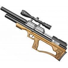 Пневматическая винтовка Krugergun Снайпер 6.35 мм Bullpup (500 мм, прямоток, дерево L, резервуар 510)
