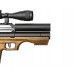 Пневматическая винтовка Krugergun 4.5 мм Снайпер Буллпап (300 мм, редуктор, дерево L)