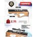 Пневматическая винтовка Krugergun Снайпер 5.5 мм Буллпап (300 мм, редуктор, взвод передний, дерево L)