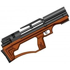 Пневматическая винтовка Krugergun Снайпер Буллпап 4.5 мм (300 мм, дерево L, прямоток)