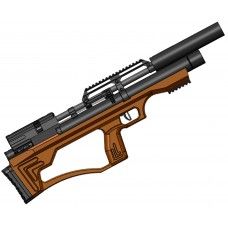 Пневматическая винтовка Krugergun Снайпер 4.5 мм Буллпап (420 мм, 430 мм ресивер, редуктор, взвод передний, дерево L)