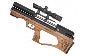 Пневматическая винтовка Krugergun Снайпер 5.5 мм Буллпап (300 мм, прямоток, дерево L)