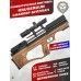 Пневматическая винтовка Krugergun Снайпер 5.5 мм Буллпап (300 мм, прямоток, дерево L)