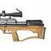 Пневматическая винтовка Krugergun Снайпер 6.35 мм Буллпап (580 мм, резервуар 510, прямоток, дерево L)