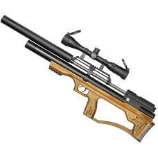 Пневматическая винтовка Krugergun Снайпер 6.35 мм Буллпап (580 мм, резервуар 510, прямоток, дерево L)